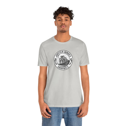 Jupiter Waves Graphics B/W logo T-shirt