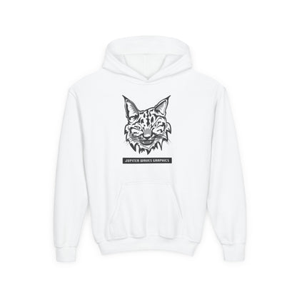 Bobcat / Youth Heavy Blend Hooded Sweatshirt