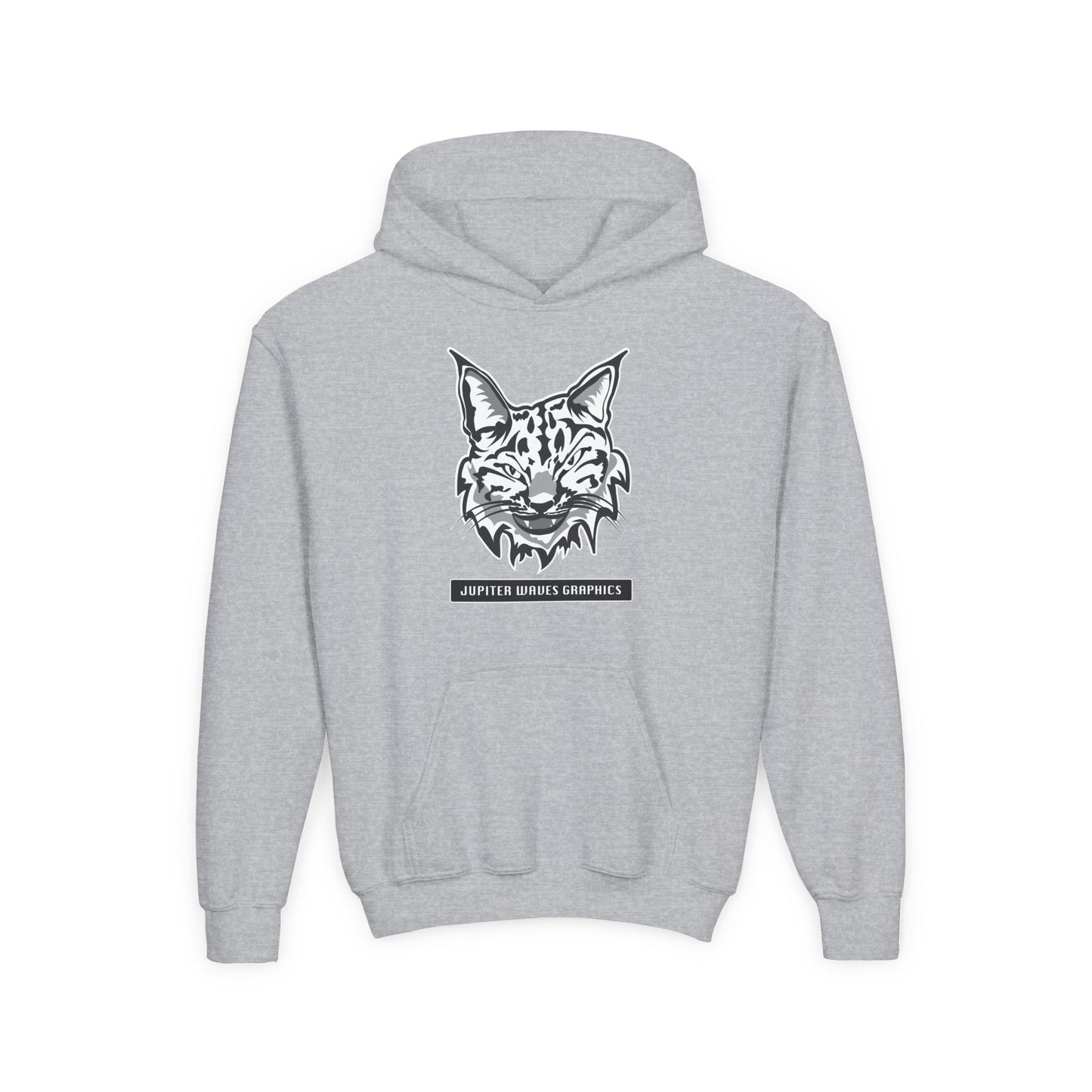 Bobcat / Youth Heavy Blend Hooded Sweatshirt