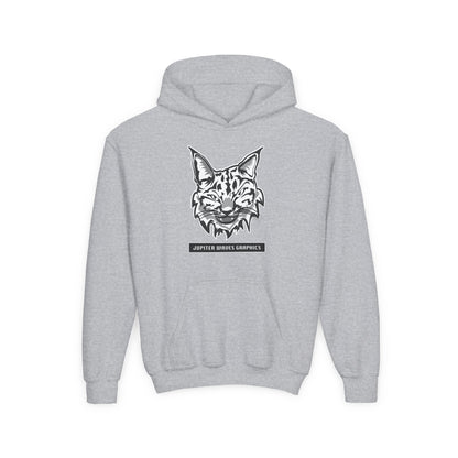 Bobcat / Youth Heavy Blend Hooded Sweatshirt