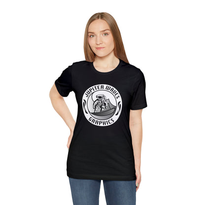 Jupiter Waves Graphics B/W logo T-shirt