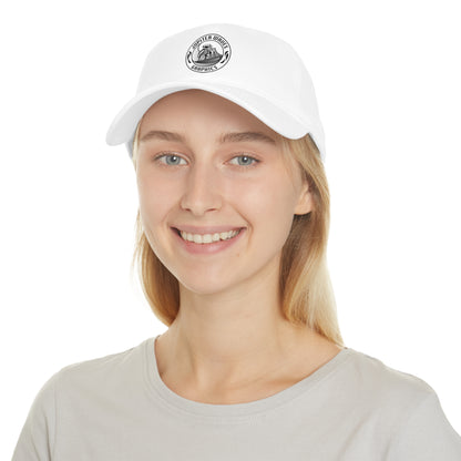 Jupiter Waves Graphic B/W Logo Low Profile Baseball Cap