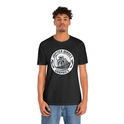 Jupiter Waves Graphics B/W logo T-shirt