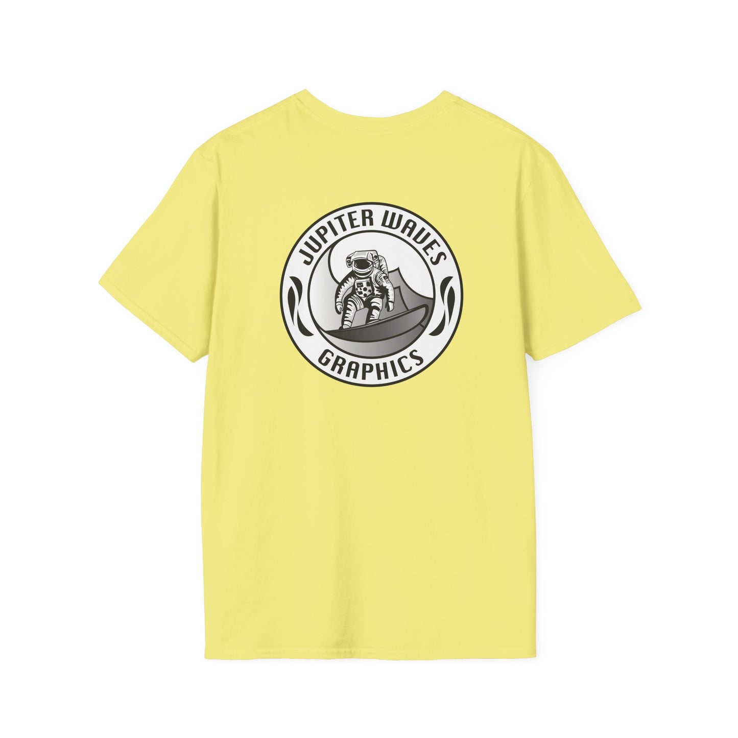 Jupiter Waves Graphics B/W Logo Shirt