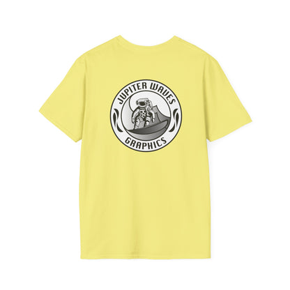 Jupiter Waves Graphics B/W Logo Shirt