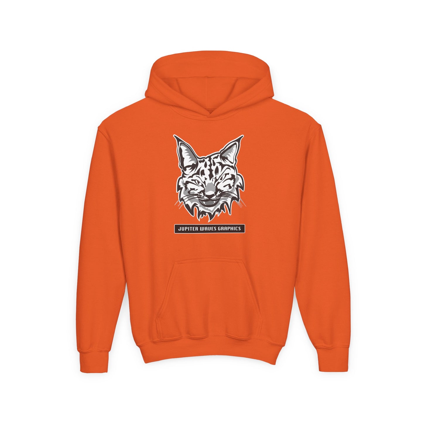 Bobcat / Youth Heavy Blend Hooded Sweatshirt