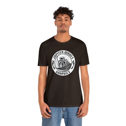 Jupiter Waves Graphics B/W logo T-shirt