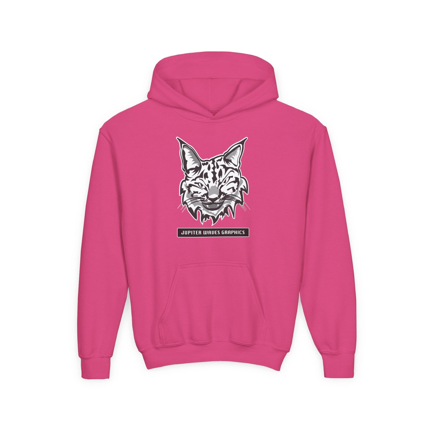 Bobcat / Youth Heavy Blend Hooded Sweatshirt