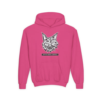 Bobcat / Youth Heavy Blend Hooded Sweatshirt