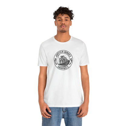Jupiter Waves Graphics B/W logo T-shirt