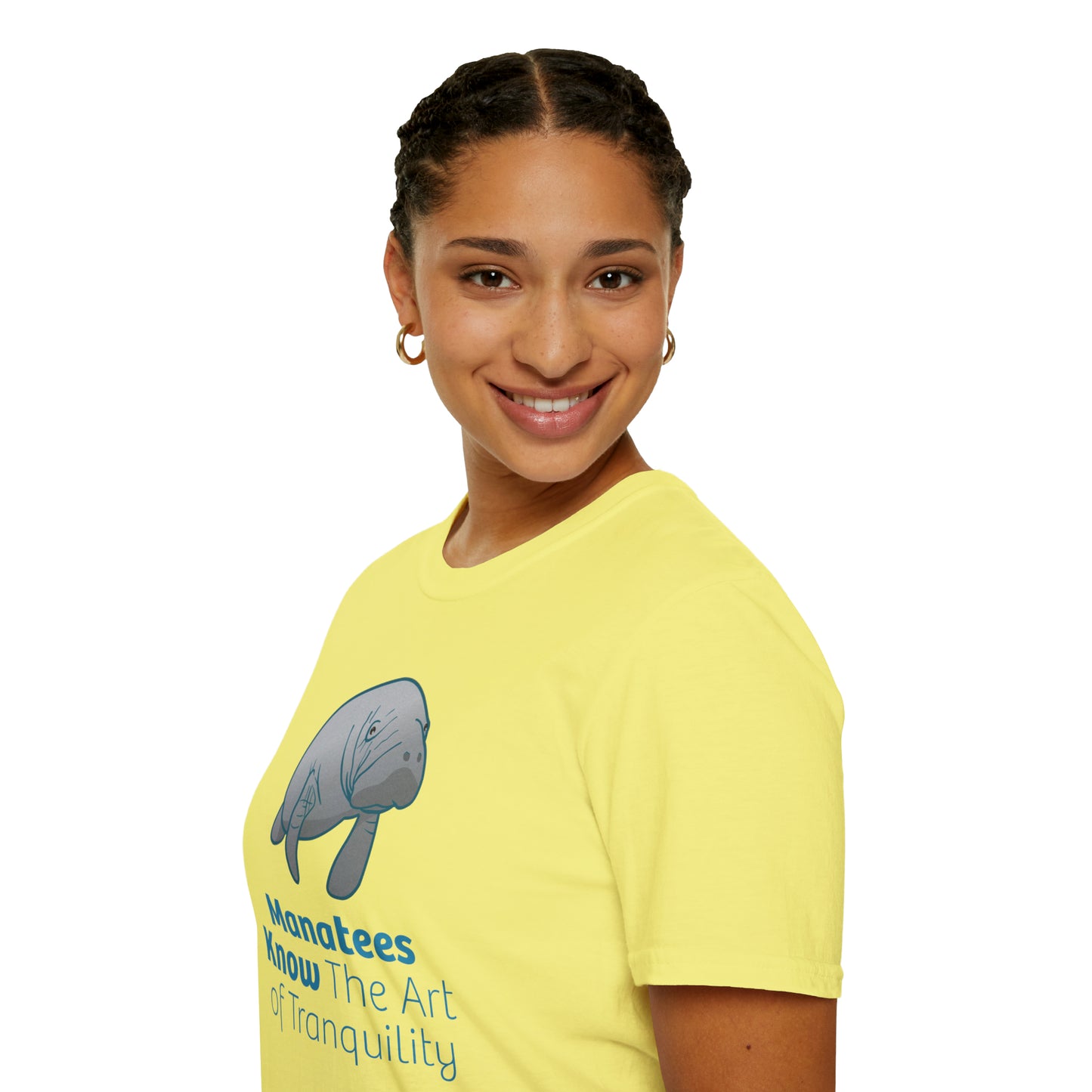 Manatee T-Shirt "Manatees Know The Art of Tranquility"