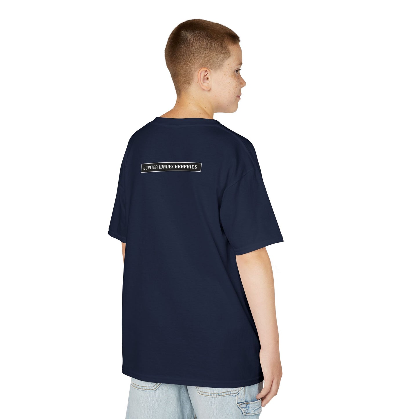 Kids Shark T-Shirt - "STAY SHARP" "STAY BOLD"