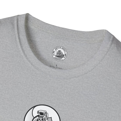 Jupiter Waves Graphics B/W Logo Shirt
