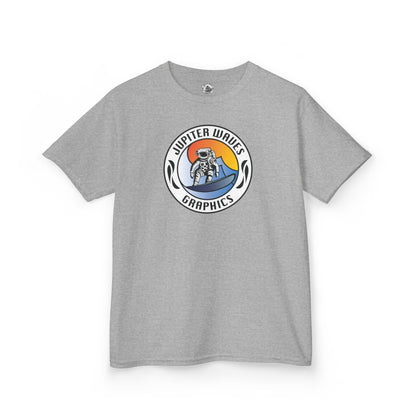Kids Jupiter Waves Graphics Color Logo Shirt.