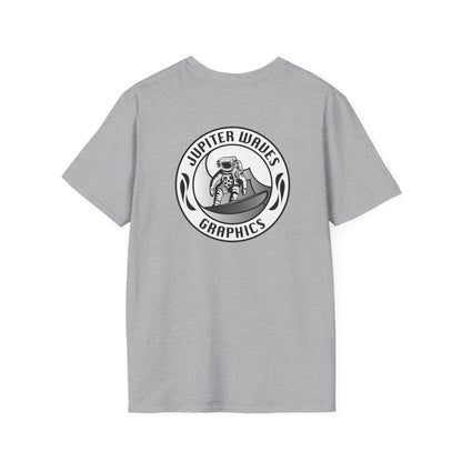 Jupiter Waves Graphics B/W Logo Shirt