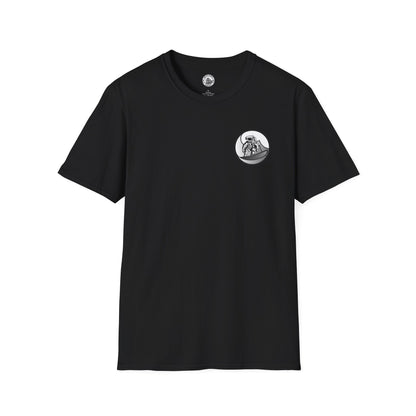 Jupiter Waves Graphics B/W Logo Shirt