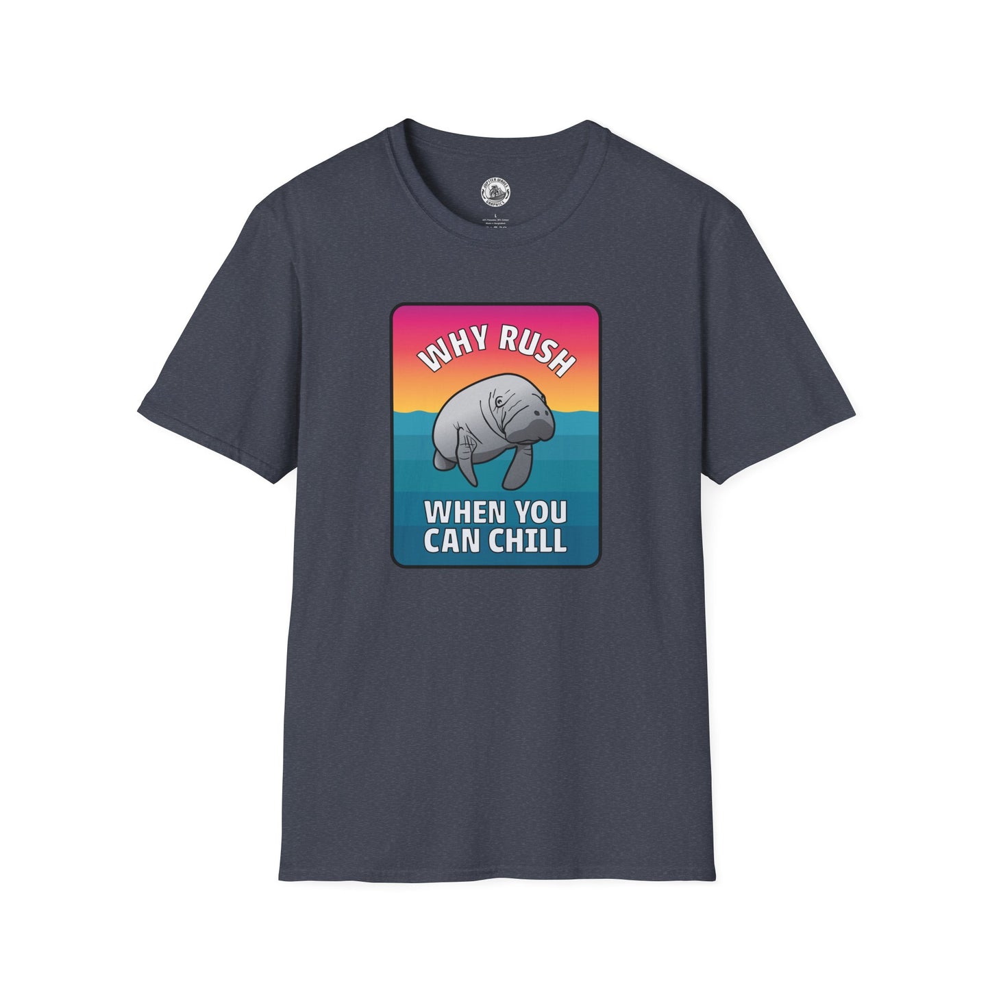 Manatee Shirt, Sea Cow, Beach shirt, Gift for friends and family, Calm Vibes Shirt, Vacation Mode Shirt, Animal Shirt, Fun Shirt