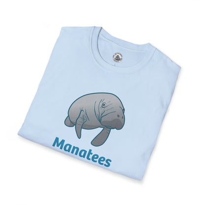 Manatee T-Shirt "Manatees Know The Art of Tranquility"