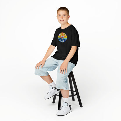 Kids Shark T-Shirt - "STAY SHARP" "STAY BOLD"