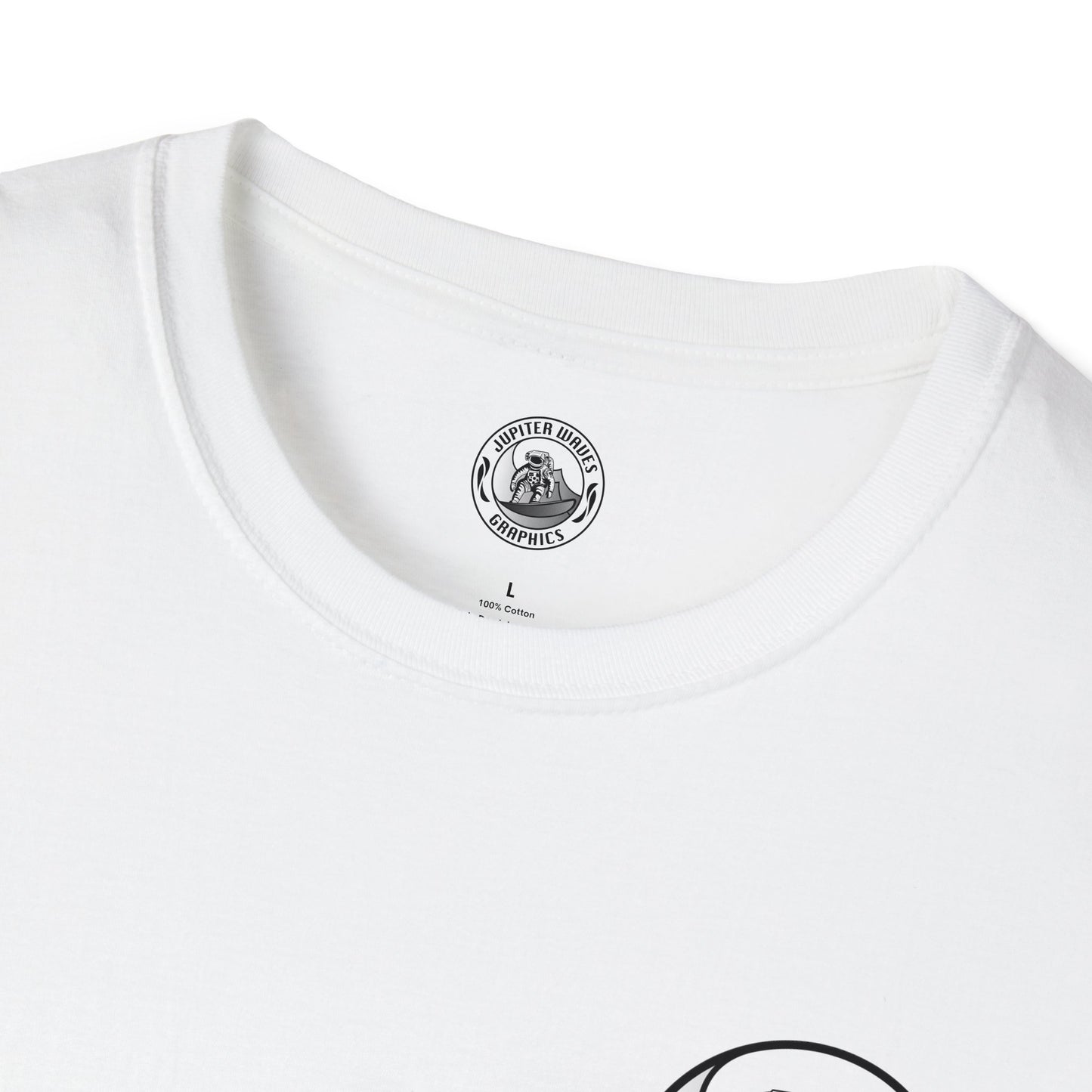 Jupiter Waves Graphics B/W Logo Shirt