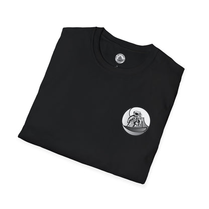 Jupiter Waves Graphics B/W Logo Shirt