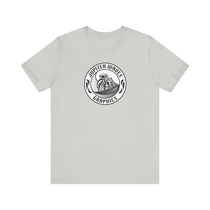 Jupiter Waves Graphics B/W logo T-shirt