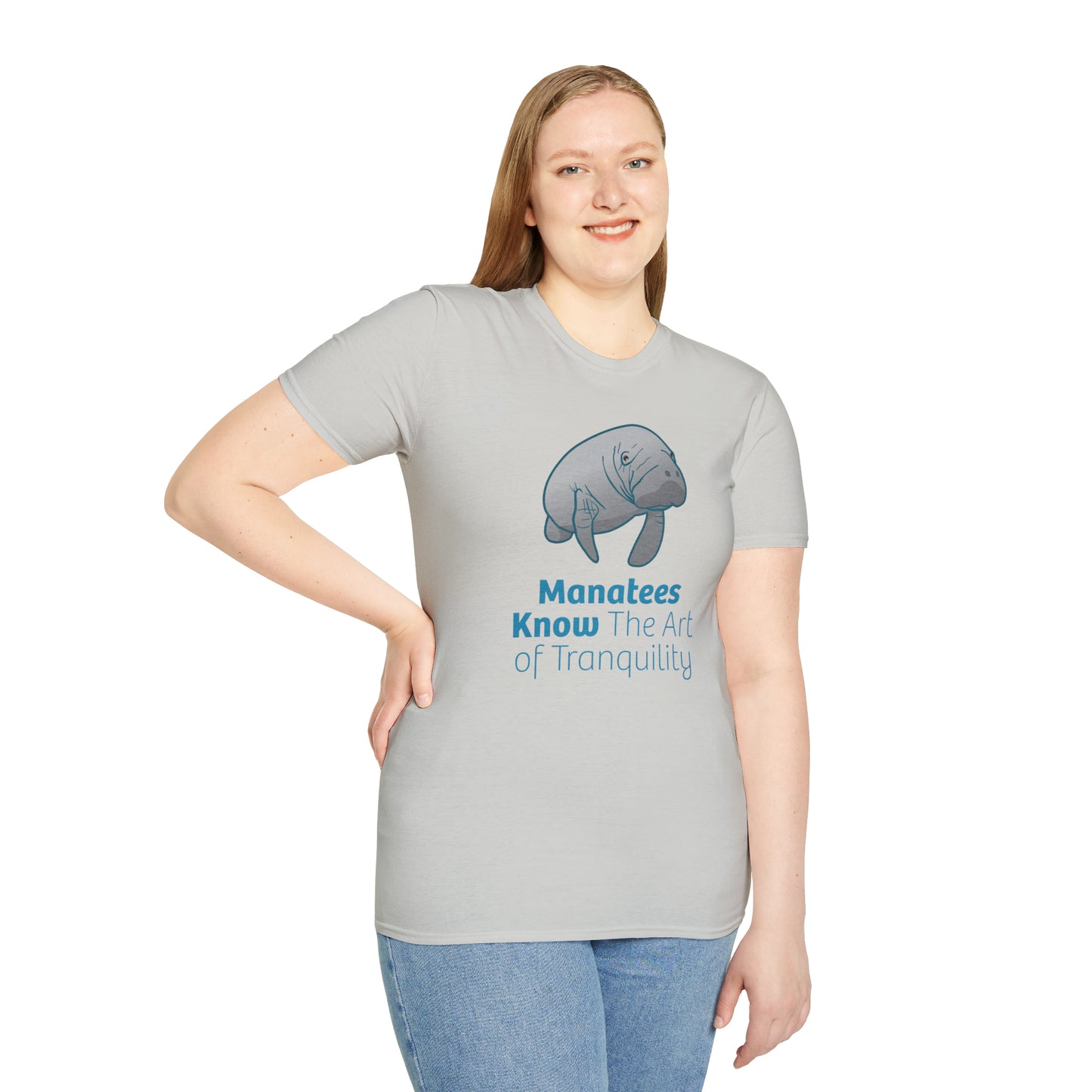 Manatee T-Shirt "Manatees Know The Art of Tranquility"