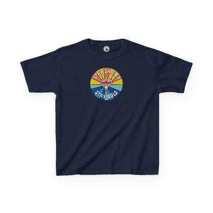 Kids Shark T-Shirt - "STAY SHARP" "STAY BOLD"