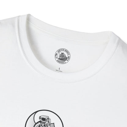 Jupiter Waves Graphics B/W Logo Shirt