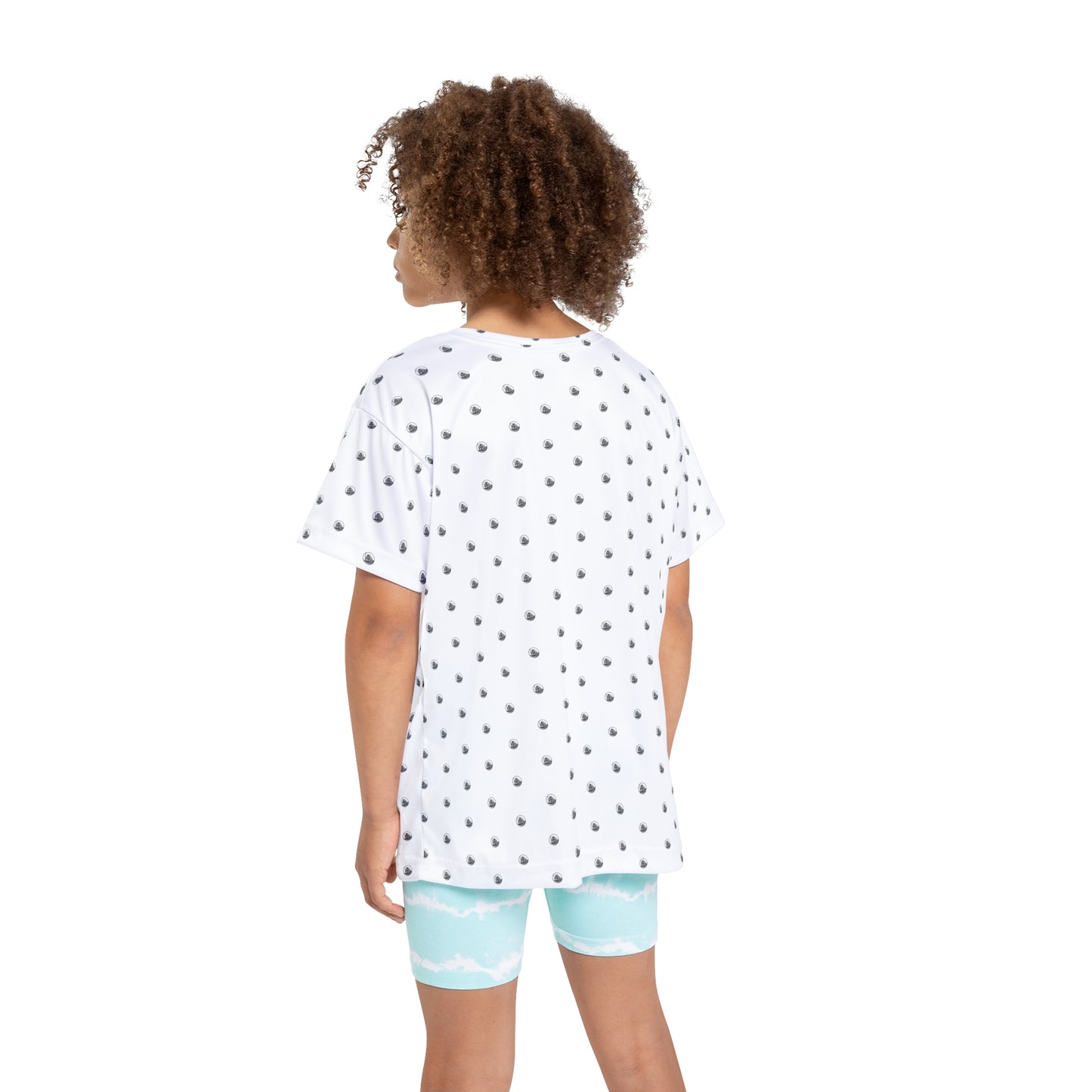 Kids Jupiter Waves Graphics Logo Pattern Design Sports Jersey