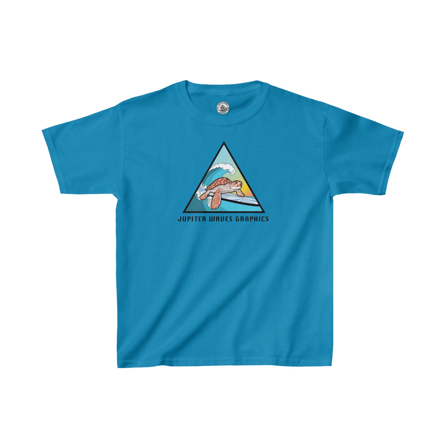 Kids Turtle Surfing Lifestyle T-Shirt